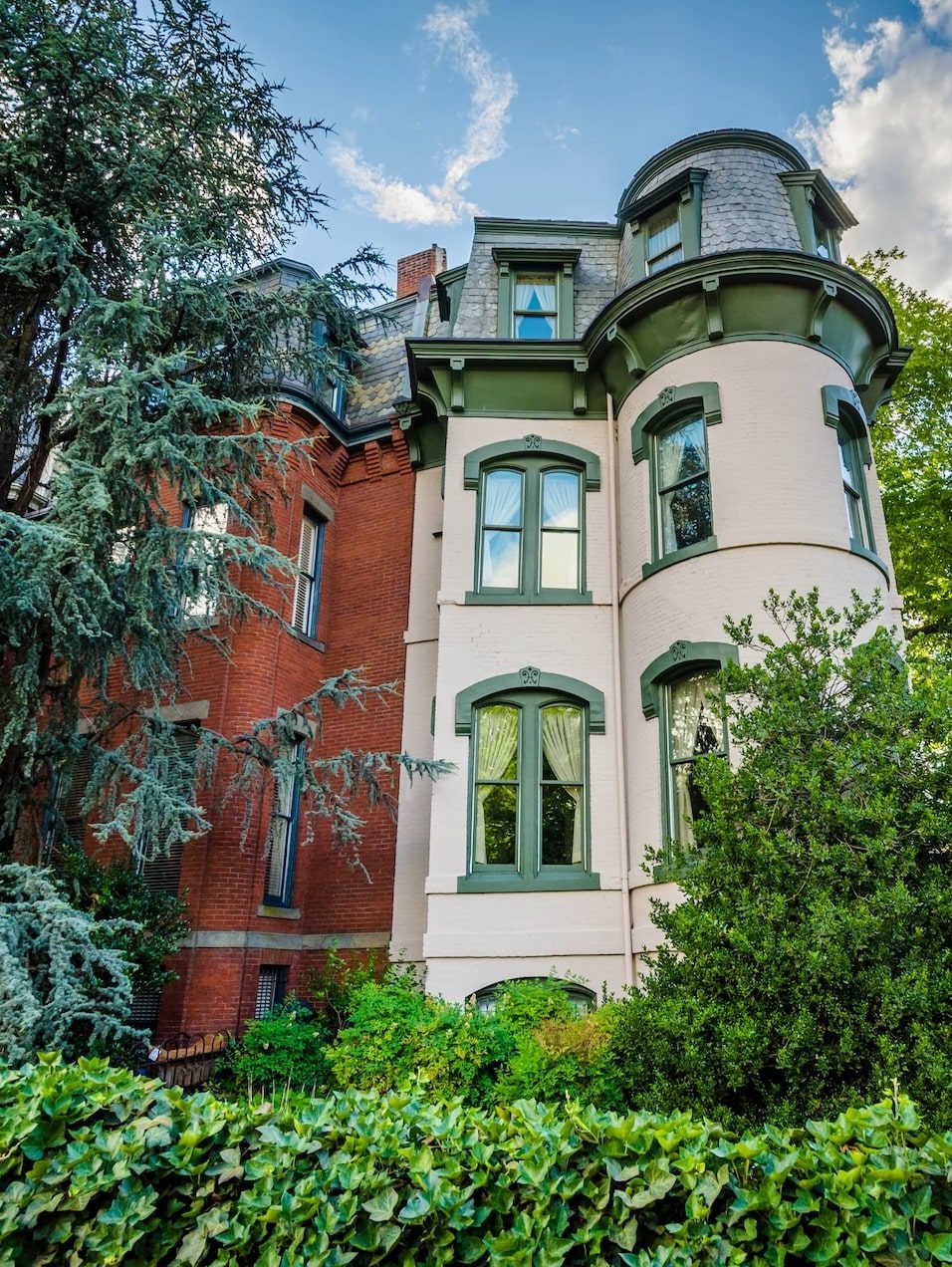 Houses at Logan Circle, in Washington, DC