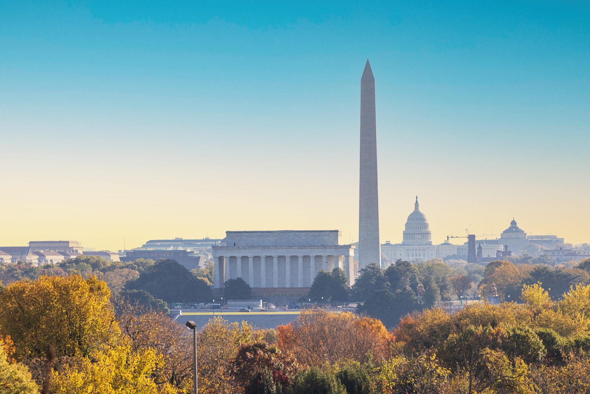 washington dc skyline