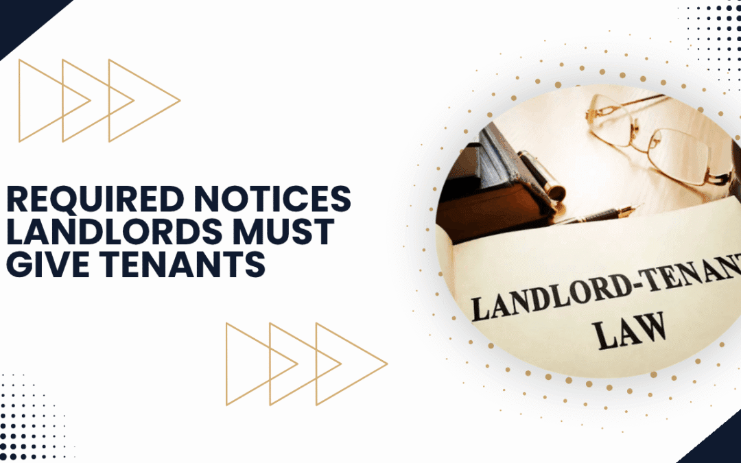 Required Notices Virginia Landlords Must Give Tenants